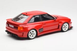 Audi 80 B4 Coupe Prior Design RS2 Rdeč Otto 1:18 OT1068 Smola – slika 2 od 6