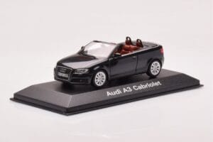 Audi A3 8P Kabriolet Črn Minichamps 1:43 5010803333 Kovina – slika 2 od 4