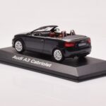 Audi A3 8P Kabriolet Črn Minichamps 1:43 - image 3 of 4