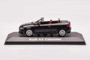 Audi A3 8P Kabriolet Črn Minichamps 1:43