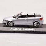 Audi A3 8P Kabriolet Srebrn Minichamps 1:43