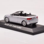 Audi A3 8P Kabriolet Srebrn Minichamps 1:43 - image 3 of 4