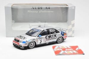 Audi A4 B5 Orix #2 P. Radisch 1998 UT Models 1:18 39872 Kovina – slika 6 od 6