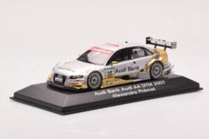 Audi A4 B7 #17 A. Premat Audi Bank DTM 2007 Minichamps 1:43 5020700183 Kovina – slika 2 od 4
