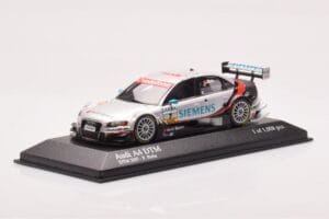 Audi A4 B7 DTM Team Audi Sport Abt #7 F. Biela DTM 2007 Minichamps 1:43 400071797 Kovina – slika 2 od 4