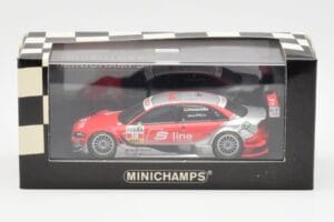 Audi A4 B7 DTM Team Audi Sport Rosberg #18 M. Rockenfeller DTM 2008 Minichamps 1:43 400081718 Kovina – slika 4 od 4