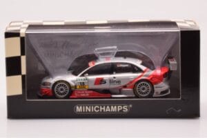 Audi A4 B7 DTM Team Rosberg #15 M. Stippler DTM 2006 Minichamps 1:43 400061515 Kovina – slika 4 od 4