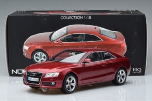 Audi A5 B8 Granatno Rdeča Norev 1:18 188352 Kovina – slika 7 od 7