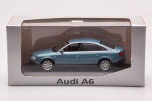 Audi A6 C5 Petrol Metallic Minichamps 1:43 AUDI-264448 Kovina – slika 4 od 4