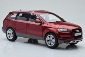 Audi Q7 4L Granatno Rdeča Kyosho 1:18 09222R Kovina – slika 6 od 8