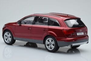 Audi Q7 4L Granatno Rdeča Kyosho 1:18 09222R Kovina – slika 7 od 8