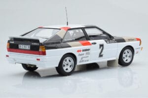 Audi Quattro Audi Sport #1 H. Mikkola / A. Hertz Winners International Swedish Rally 1981 Minichamps 1:18 155811102 Kovina – slika 2 od 6