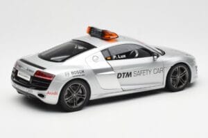 Audi R8 5.2 DTM Safety Car 2010 Kyosho 1:18 09216DTM Kovina – slika 3 od 8