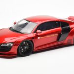 Audi R8 4S Liberty Walk Candy Rdeča GT Spirit 1:18