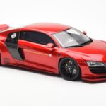 Audi R8 4S Liberty Walk Candy Rdeča GT Spirit 1:18 - image 4 of 6