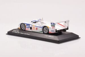 Audi R8 #1 J.J. Lehto / M. Werner GP of Atlanta Winners 2005 Minichamps 1:43 400051391 Kovina – slika 3 od 4