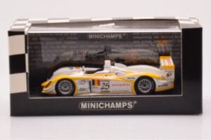 Audi R8 #25 S. Ara / T. Kristensen Winners 1000km Spa 2003 Minichamps 1:43 400031325 Kovina – slika 4 od 4