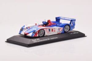 Audi R8 #4 M. Ortelli / J-M. Gounon 1000km Spa 2005 Minichamps 1:43 400051304 Kovina – slika 2 od 4
