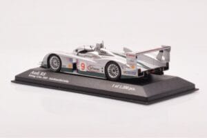 Audi R8 #9 M. Salo / Kane / McCarthy Sebring 12 Hours 2003 Minichamps 1:43 400031399 Kovina – slika 3 od 4