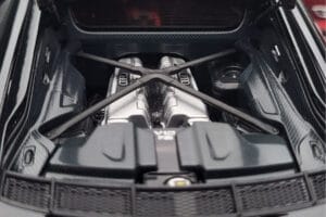 Audi R8 Performance Črn Kengfai 1:18 VAKF-0353 Kovina – slika 9 od 10
