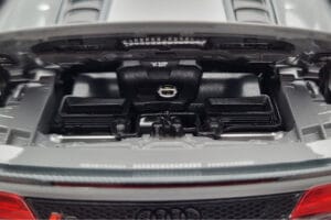 Audi R8 Spyder Performance Nardo Siv Kengfai 1:18 VAKF-0352 Kovina – slika 10 od 11