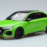 Audi RS3 8Y Limuzina Zelena GT Spirit 1:18