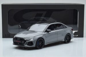 Audi RS3 8Y Sedan Performance Edition Siv GT Spirit 1:18 GT885 Smola – slika 6 od 6