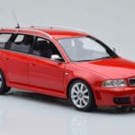 Audi RS4 B5 Avant Rdeča Otto 1:18 - image 4 of 6