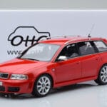 Audi RS4 B5 Avant Rdeča Otto 1:18 - image 6 of 6