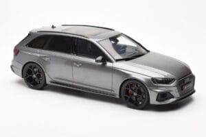 Audi RS4 B9 Avant Competition Daytona Siva GT Spirit 1:18 GT456 Smola – slika 4 od 6