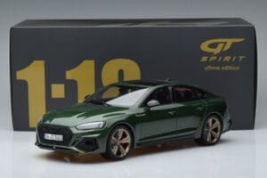 Audi RS5 B9 Sportback Sonoma Zelena Asia Edition GT Spirit 1:18 CLDC018 Smola – slika 6 od 6
