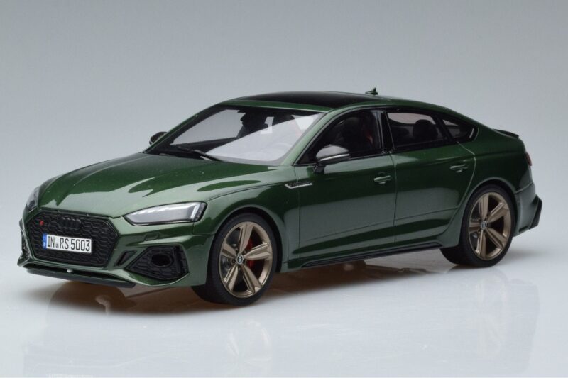 Audi RS5 B9 Sportback Sonoma Zelena Asia Edition GT Spirit 1:18 CLDC018 Smola