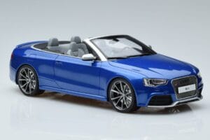 Audi RS5 B8 Kabriolet Modra GT Spirit 1:18 ZM053 Smola – slika 4 od 6