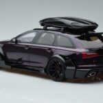 Audi RS6 C7 Avant Z Body Kitom Vijolična GT Spirit 1:18 GT864 Smola - image 5 of 6