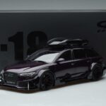 Audi RS6 C7 Avant Z Body Kitom Vijolična GT Spirit 1:18 GT864 Smola - image 6 of 6