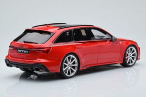 Audi RS6 MTM C8 Avant Tango Rdeč GT Spirit 1:18 GT432 Smola – slika 2 od 6