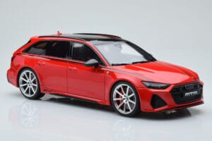 Audi RS6 MTM C8 Avant Tango Rdeč GT Spirit 1:18 GT432 Smola – slika 4 od 6