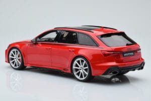 Audi RS6 MTM C8 Avant Tango Rdeč GT Spirit 1:18 GT432 Smola – slika 5 od 6