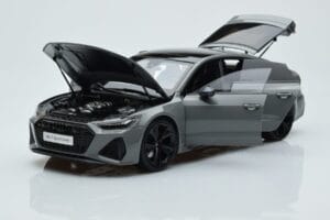 Audi RS7 C8 Sportback Siv Kengfai 1:18 VAKF-0333 Smola – slika 2 od 7