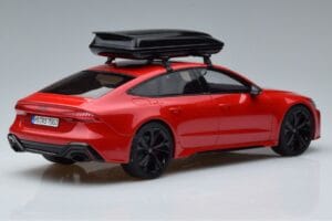 Audi RS7 C8 Sportback Rdeč Asia Edition GT Spirit 1:18 CLDC021 Smola – slika 2 od 6