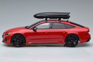 Audi RS7 C8 Sportback Rdeč Asia Edition GT Spirit 1:18 CLDC021 Smola – slika 3 od 6