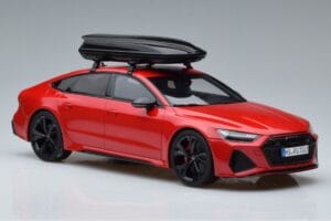 Audi RS7 C8 Sportback Rdeč Asia Edition GT Spirit 1:18 CLDC021 Smola – slika 4 od 6
