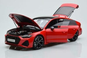 Audi RS7 C8 Sportback Rdeč Kengfai 1:18 VAKF-0332 Smola – slika 2 od 7