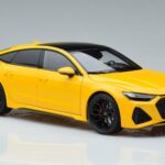 Audi RS7 C8 Sportback Rumena Vossen Rims Omejena Izdaja Kengfai 1:18 VAKF 0335 Kovina - image 6 of 8