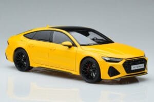 Audi RS7 C8 Sportback Rumena Vossen Rims Omejena Izdaja Kengfai 1:18 VAKF-0335 Kovina – slika 6 od 8