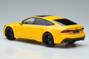 Audi RS7 C8 Sportback Rumena Vossen Rims Omejena Izdaja Kengfai 1:18 VAKF-0335 Kovina – slika 7 od 8