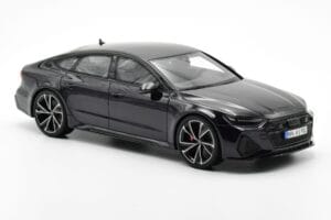 Audi RS7 C8 Sportback Mythos Črn Asia Edition GT Spirit 1:18 CLDC011 Smola – slika 4 od 6