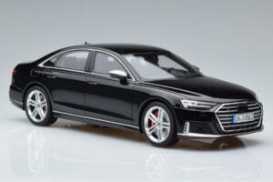 Audi S8 D5 Mythos Črna Asia Edition GT Spirit 1:18 CLDC019 Smola – slika 4 od 6