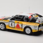 Audi Sport Quattro S1 E2 #4 S. Blomqvist / B. Cederberg Rally 1000 Lakes 1985 IXO 1:18 - image 5 of 6