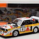 Audi Sport Quattro S1 E2 #4 S. Blomqvist / B. Cederberg Rally 1000 Lakes 1985 IXO 1:18 - image 6 of 6